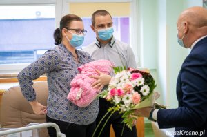 Pierwsze dziecko urodzone w 2022 roku w Krośnie