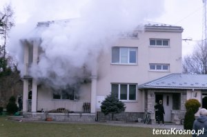 Pożar budynku w Szczepańcowej