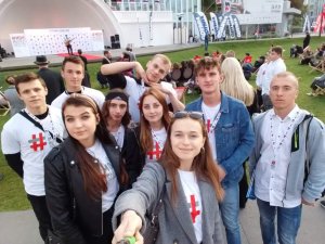 Uczniowie z krośnieńskiej Budowlanki na festiwalu w Gdyni