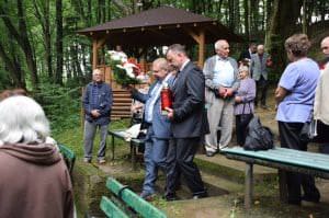 Uroczystość w Lesie Grabińskim