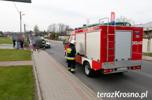 Wypadek w Korczynie