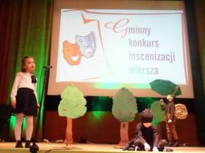 XXIII Gminny Konkurs Inscenizacji Wiersza w Iwoniczu-Zdroju