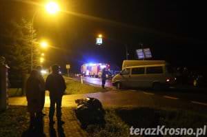 Zderzenie dwóch samochodów w Iwoniczu