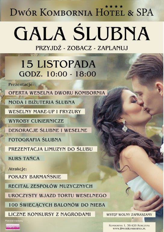 Gala Ślubna w Dworze Kombornia