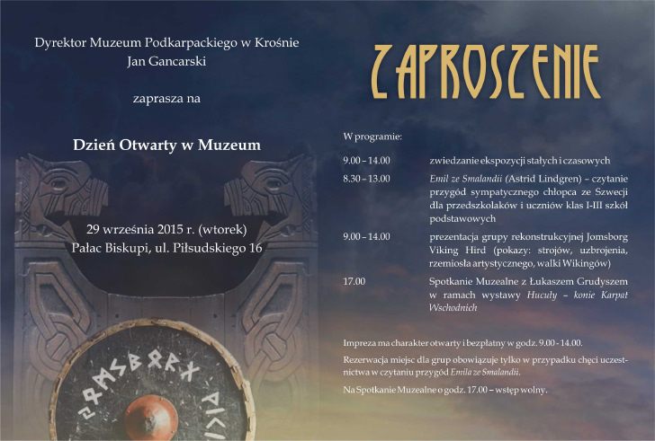 Dzień Otwarty Muzeum Podkarpackie w Krośnie